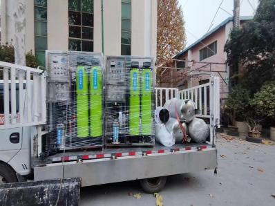 2噸一體化水處理設備發貨